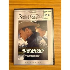 Brokeback Mountain DVD Widescreen Focus Features 3‎ Academy Award Winner